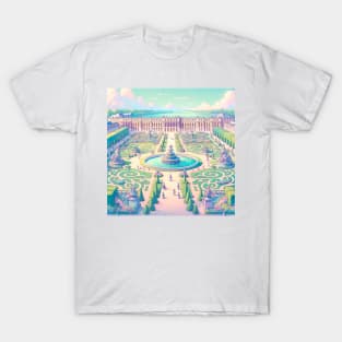 Jardin du Luxembourg Drawing T-Shirt